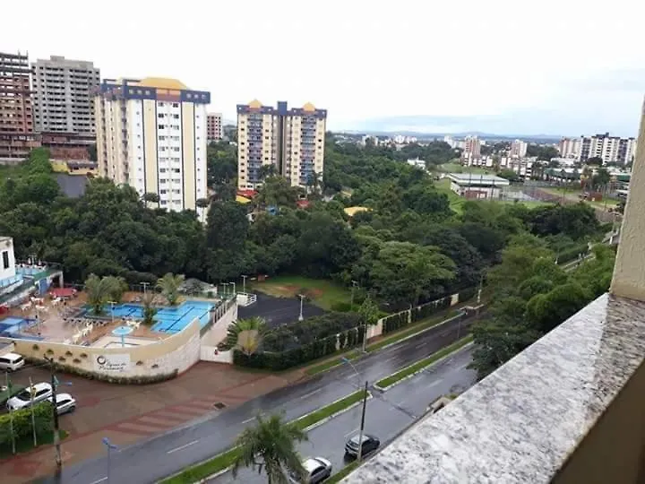 Hotel Golden Dolphin Resort - Flat No Decimo Andar Quarto Com Varanda Caldas Novas