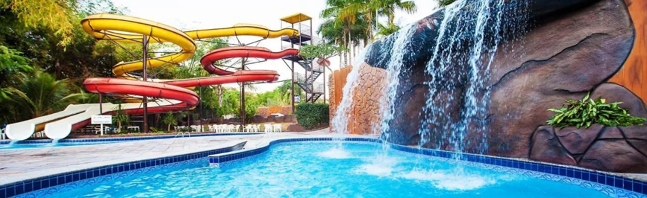 Hotel Golden Dolphin Resort - Flat No Decimo Andar Quarto Com Varanda Caldas Novas Brezilya